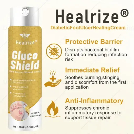 Healrize®GlucoShield Bee Venom Wound Spray