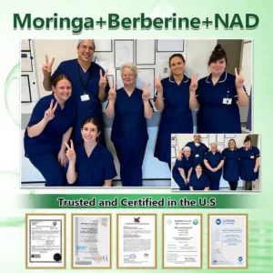 ๐ด๐๐ฅ๐ฆ๐๐ยฎMoringaยท Berberine รNAD+ 10-in-1 Advanced Nano Microneedle Patch- Once Daily, Visible Results in 7 Days